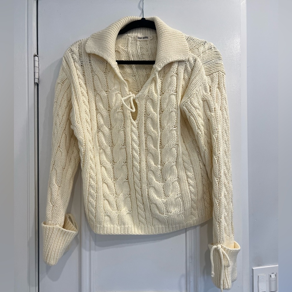 Djerf Avenue Chunky Cable Knit